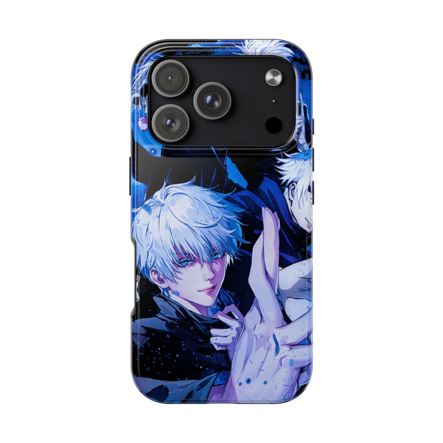 4 Styles of Gojo Phone Case | Anime-Inspired Protective Case | Satoru Gojo iPhone & Samsung Cover | Otaku Manga Case