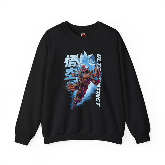 Goku Ultra Instinct Unisex Heavy Blend Crewneck Sweatshirt