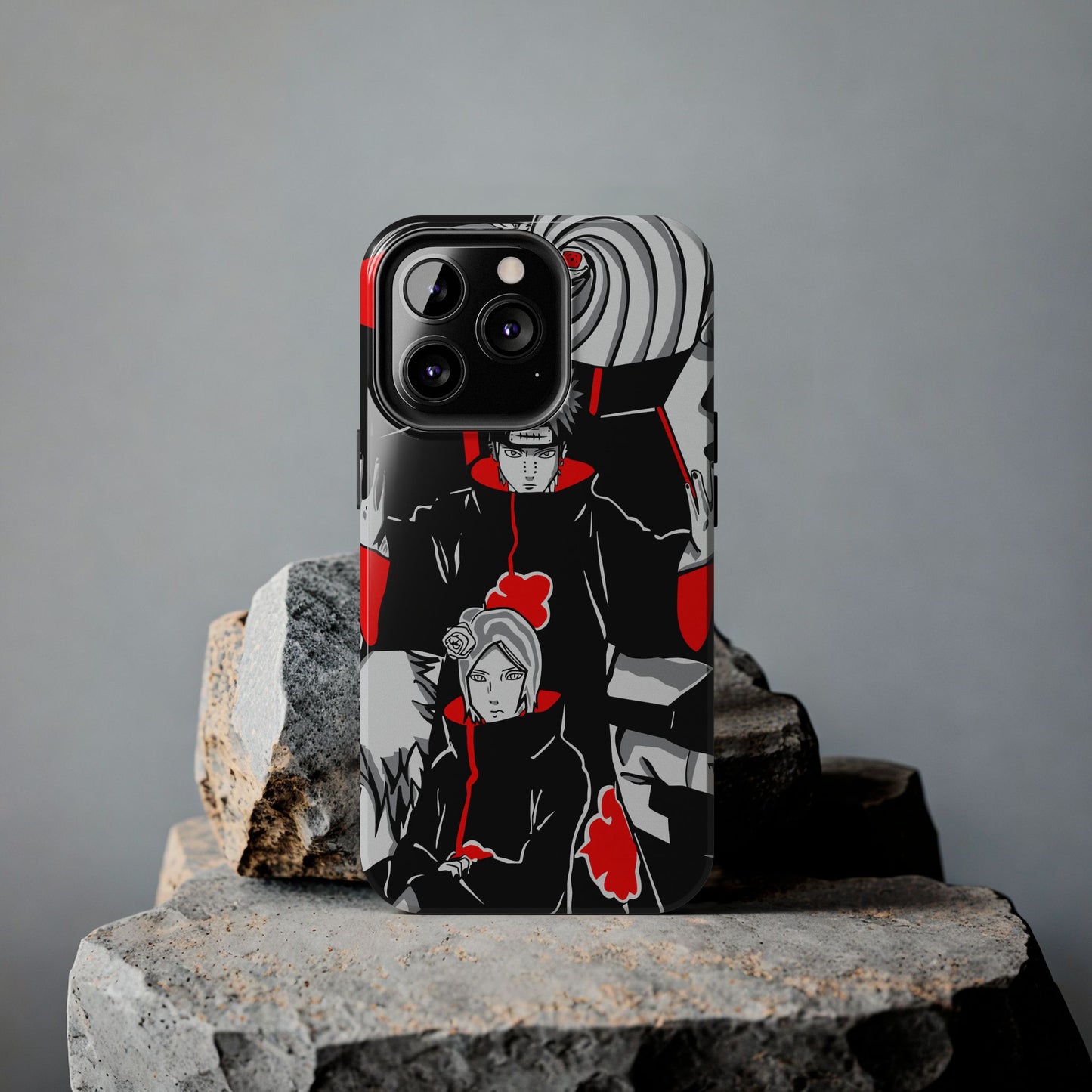 Akatsuki Phone Case | Anime-Inspired Protective Case | Double Layered iPhone & Samsung Cover | Otaku Manga Case