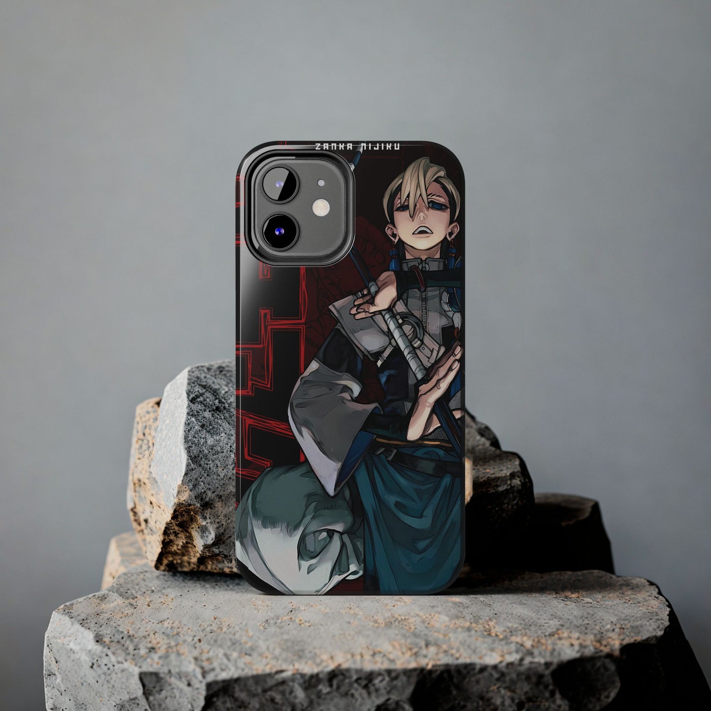 Zanka Nijiku Personalizable Double Layered Phone Case | Anime-Inspired Protective Case for IPhone & Samsung