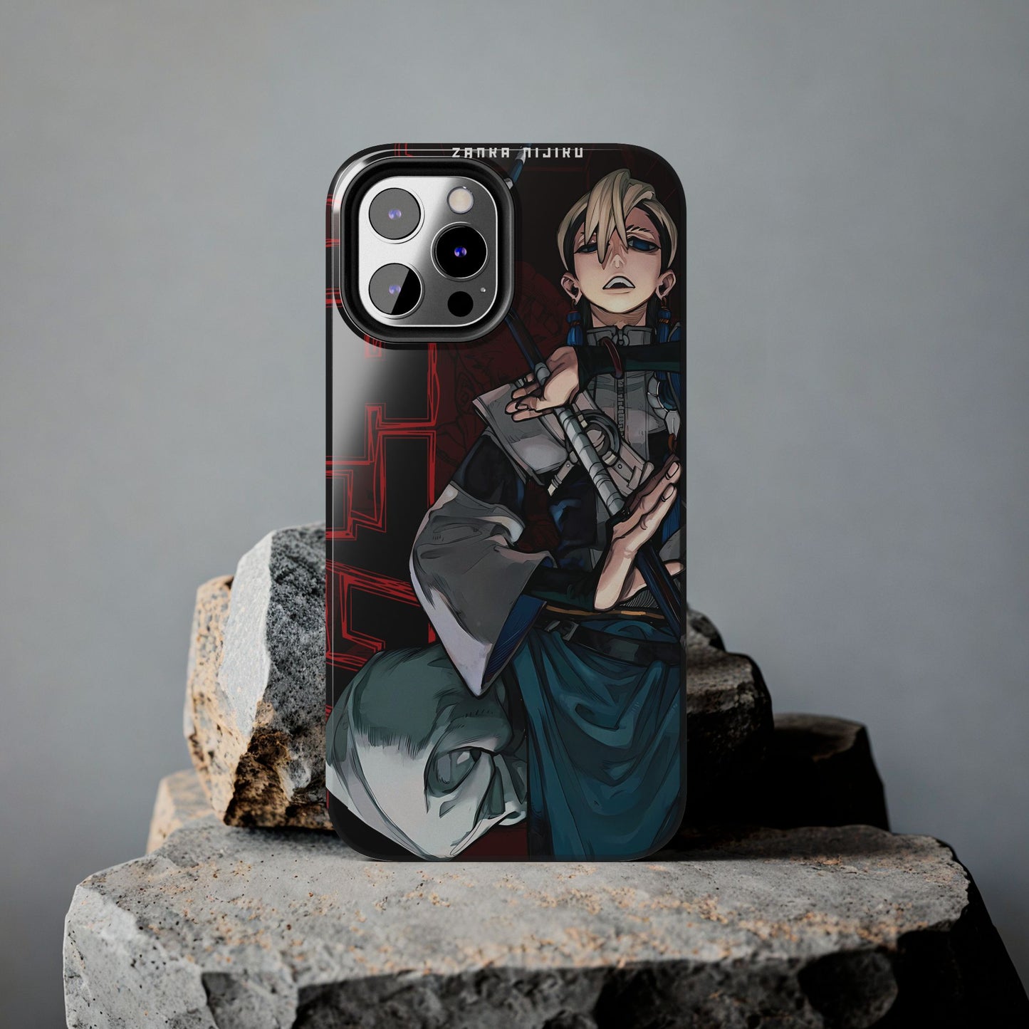 Zanka Nijiku Personalizable Double Layered Phone Case | Anime-Inspired Protective Case for IPhone & Samsung