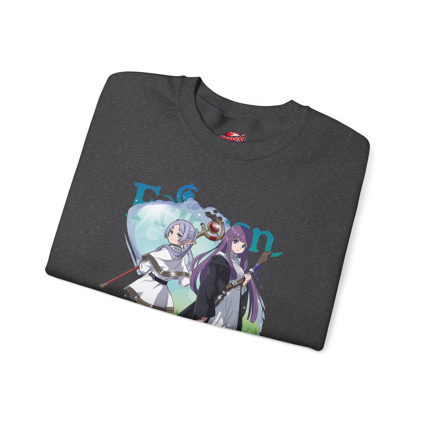 Frieren & Fern Unisex Heavy Blend Crewneck Sweatshirt Anime-Inspired Streetwear