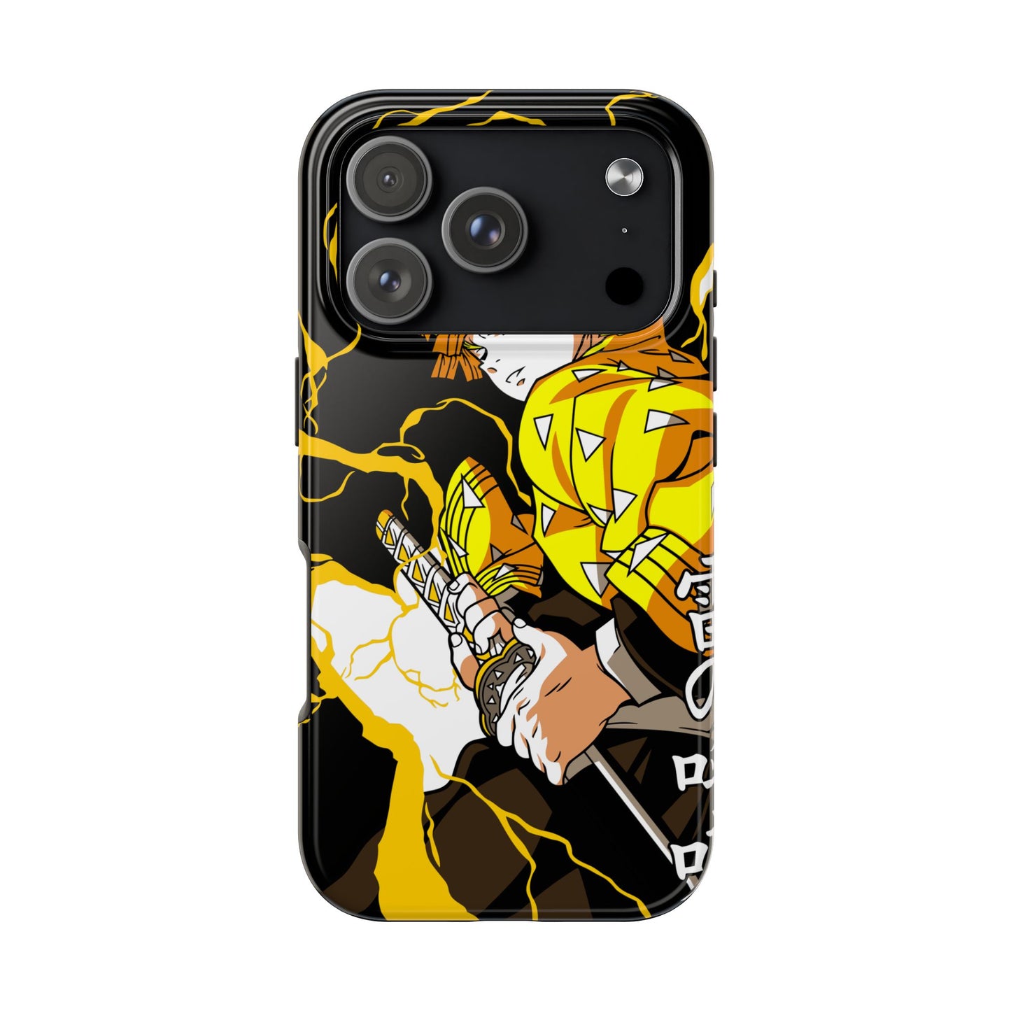 Sleeping Zenitsu Anime Phone Case | Anime-Inspired Protective Cover | Double Layer Otaku Case