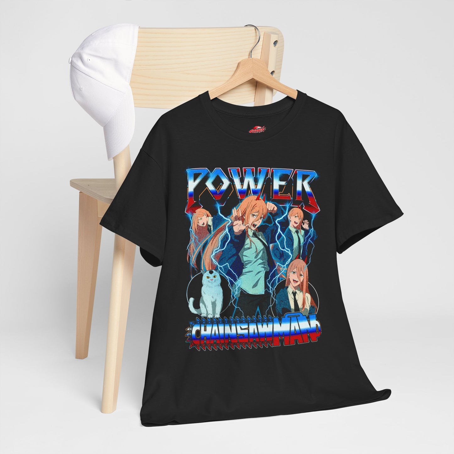 Blood Fiend Power II Unisex Heavy Cotton T-Shirt | Anime-Inspired Streetwear Tee