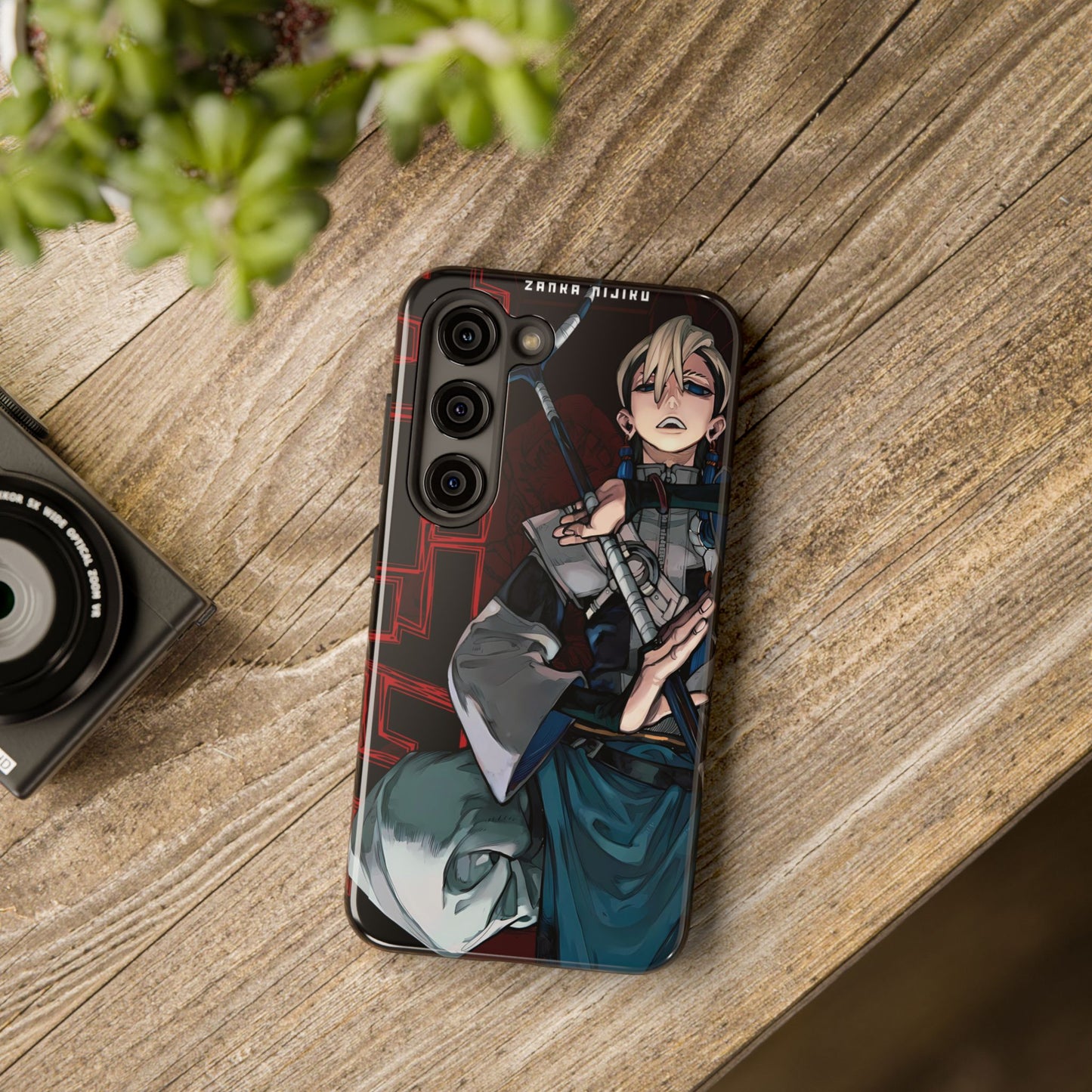 Zanka Nijiku Personalizable Double Layered Phone Case | Anime-Inspired Protective Case for IPhone & Samsung