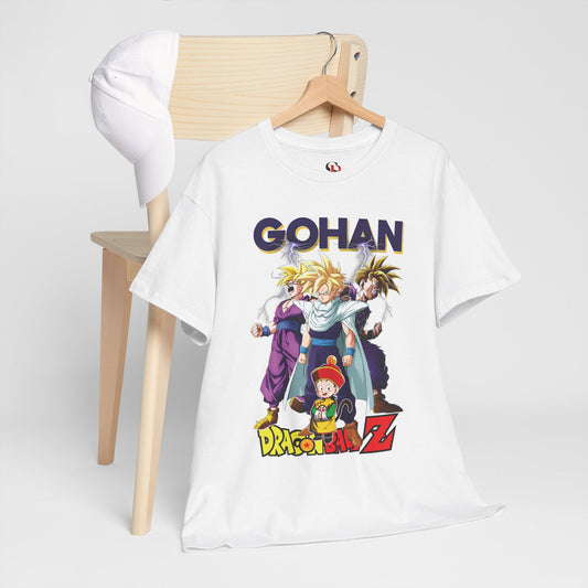 Gohan “Legacy of Z” Unisex Heavy Cotton T-Shirt | Dragon Ball Z Streetwear Tee