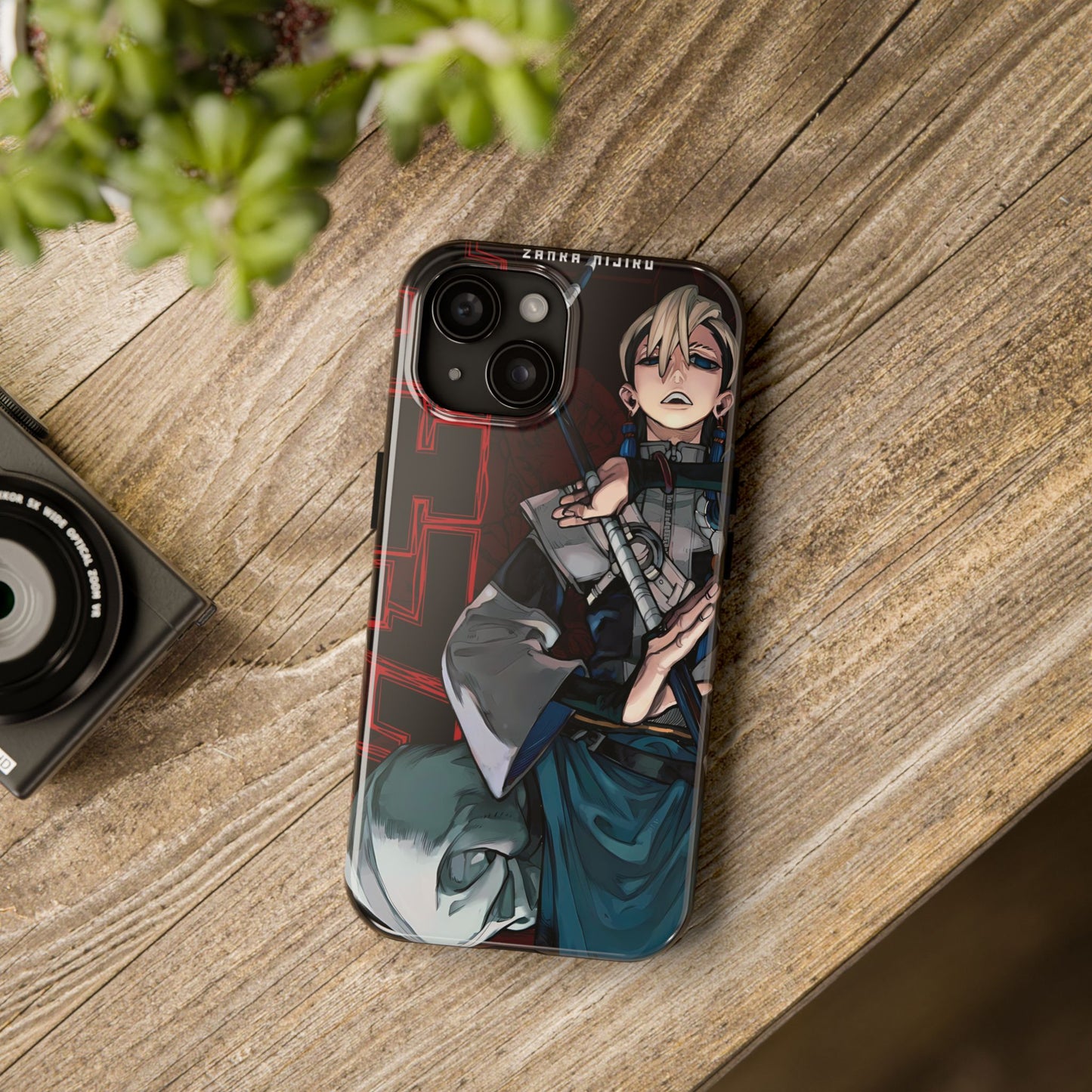 Zanka Nijiku Personalizable Double Layered Phone Case | Anime-Inspired Protective Case for IPhone & Samsung