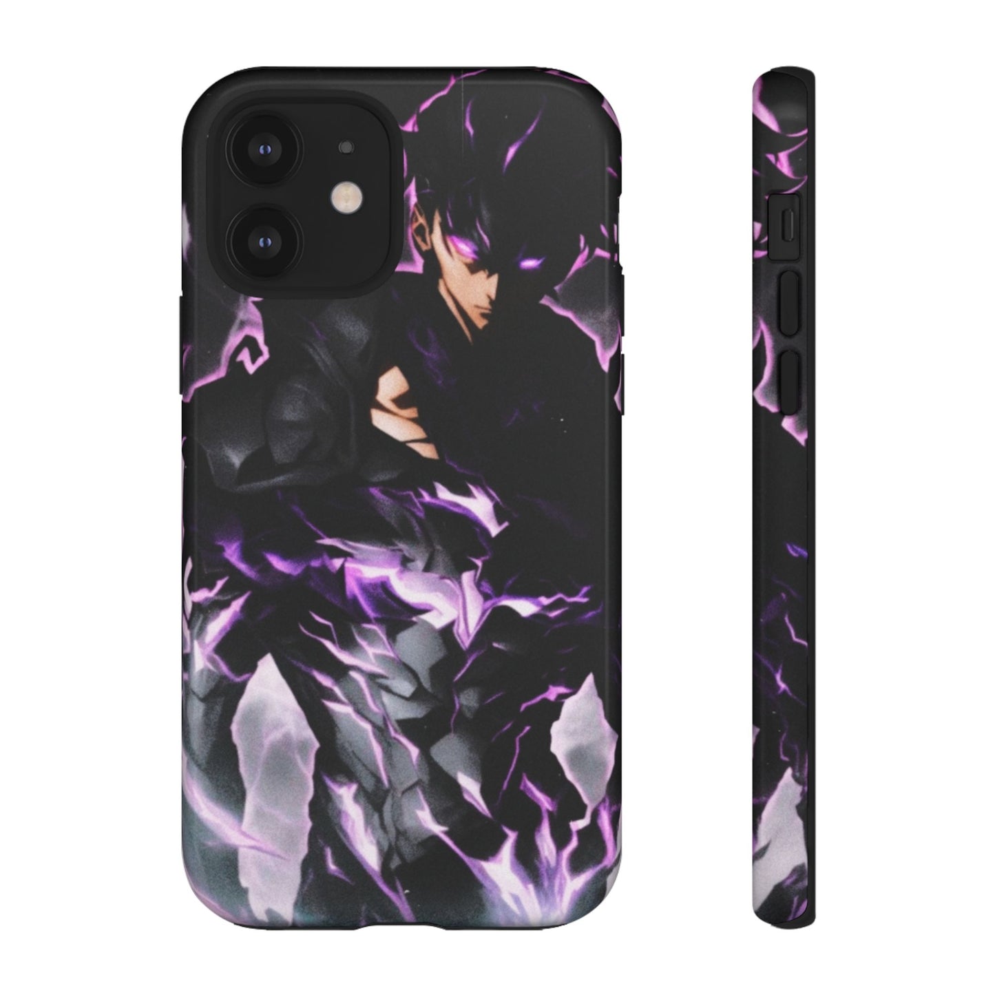 Sung Jin-Woo Shadow Monarch Awakening Double Layered Phone Case | Anime-Insired Protective Case for iPhone & Samsung