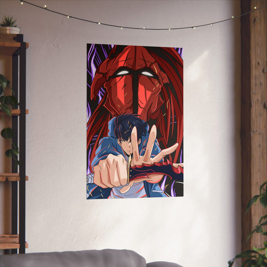 Sung Jin-Woo Igris’ Command Matte Vertical Poster | Anime-Inspired Wall Art | Shadow Army Print