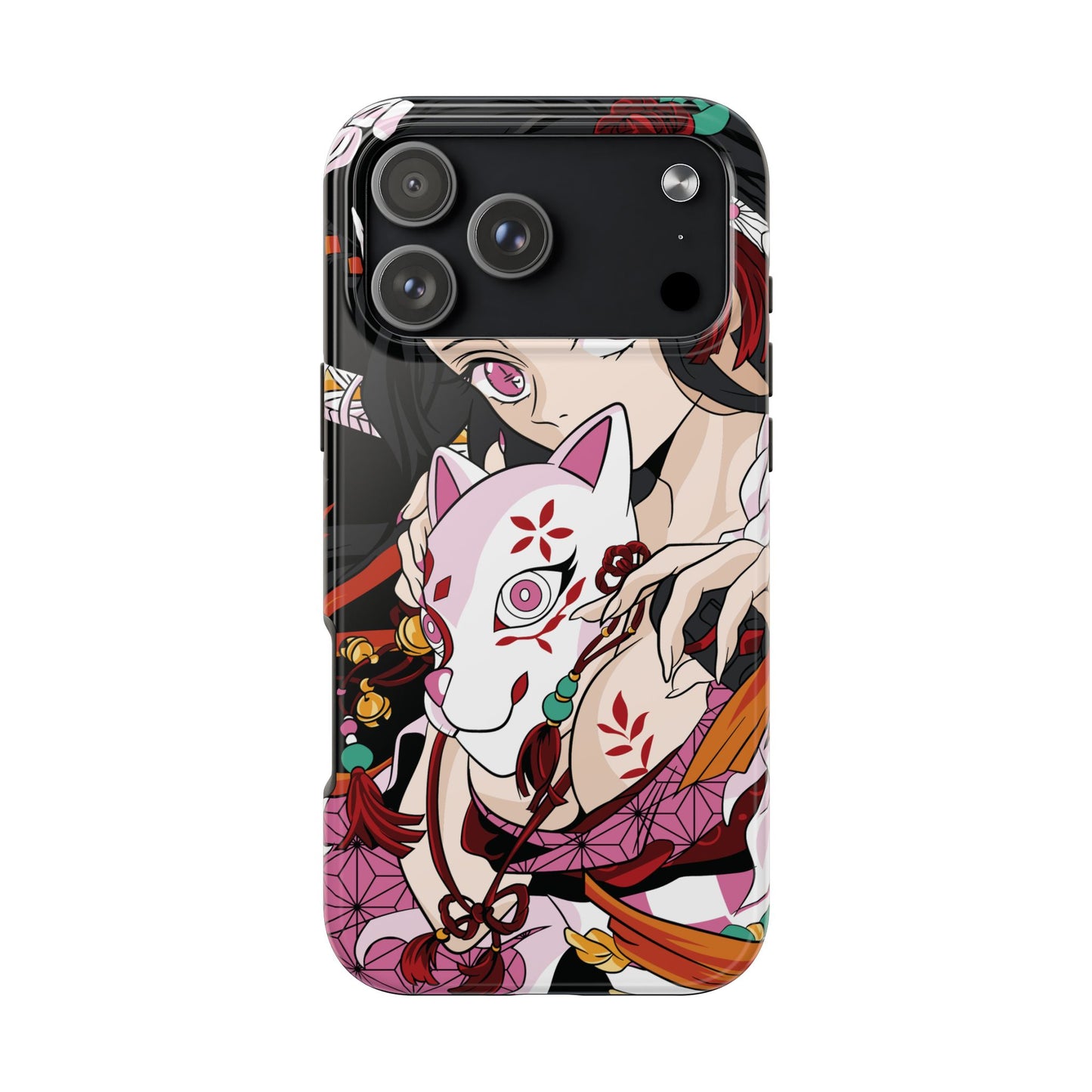 Demon Nezuko Anime Phone Case | Anime-Inspired Protective Cover | Double Layer Otaku Case