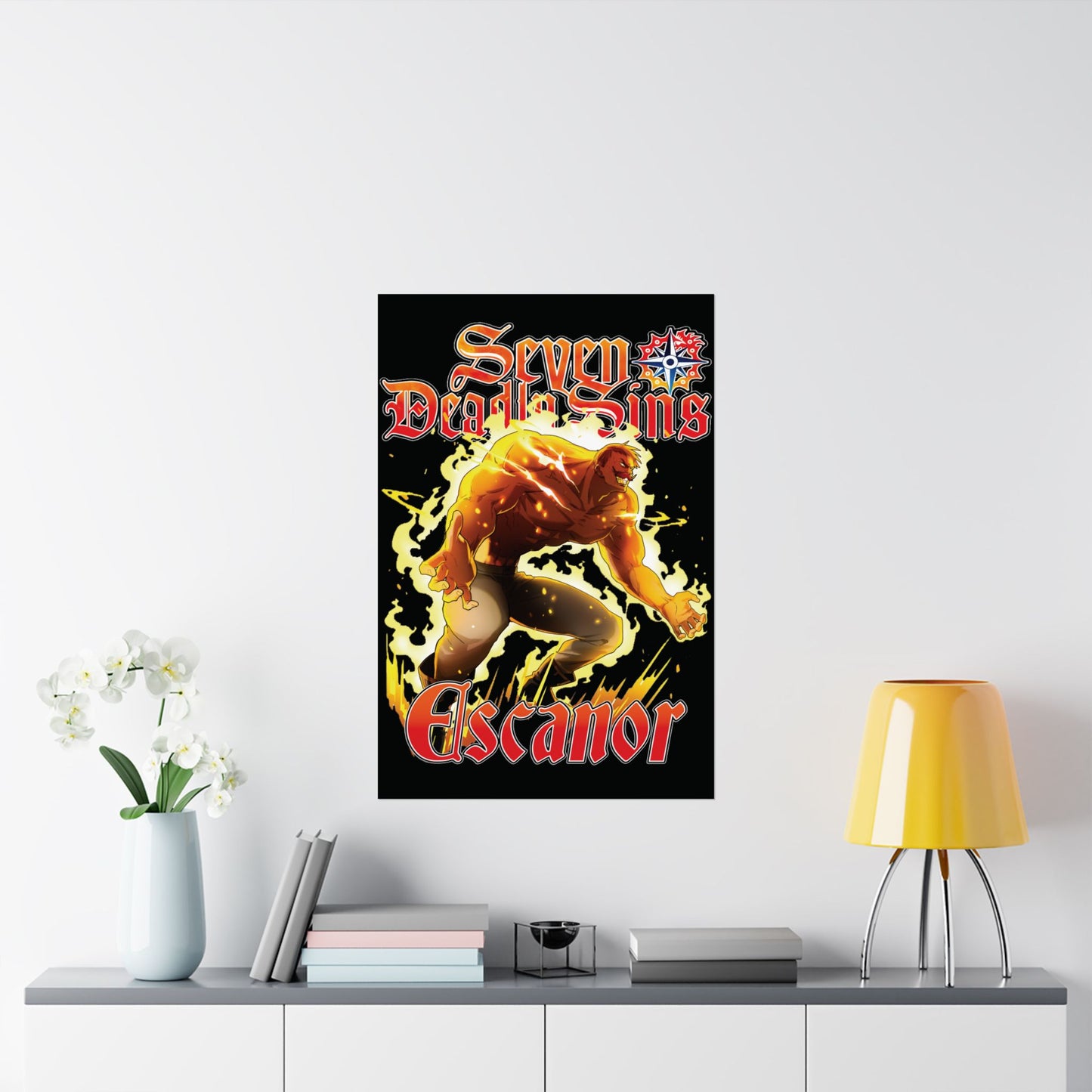 Lion Sin of Pride Escanor Matte Vertical Poster | Anime-Inspired Wall Art | Manga Decor
