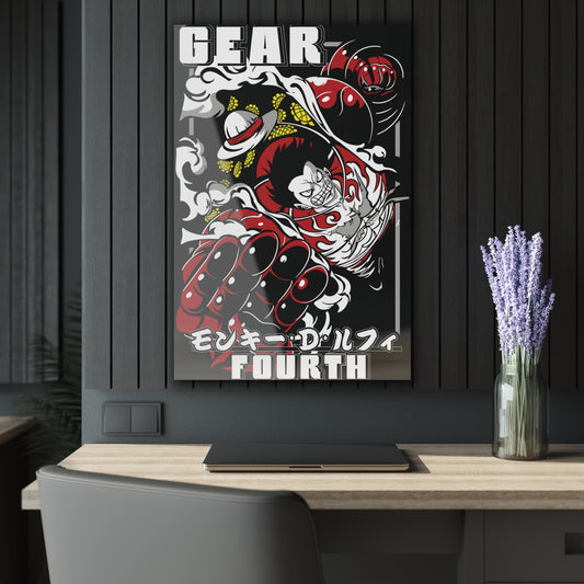 Luffy Gear Fourth Acrylic Print