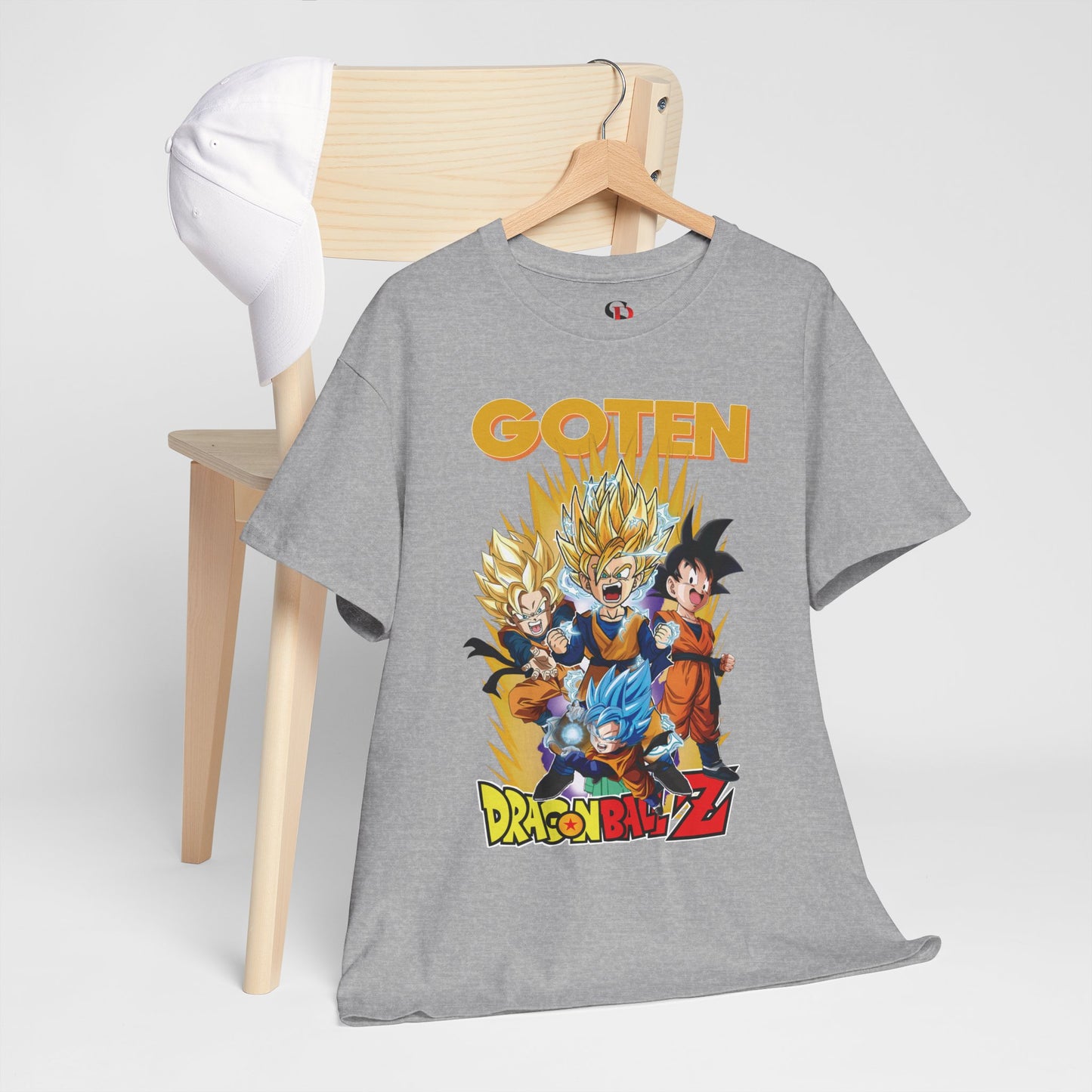 Goten “Next Gen Saiyan” Unisex Heavy Cotton T-Shirt | Dragon Ball Z Streetwear Tee