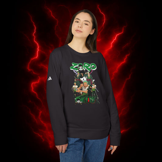 Zoro Adidas Unisex Fleece Crewneck Sweatshirt