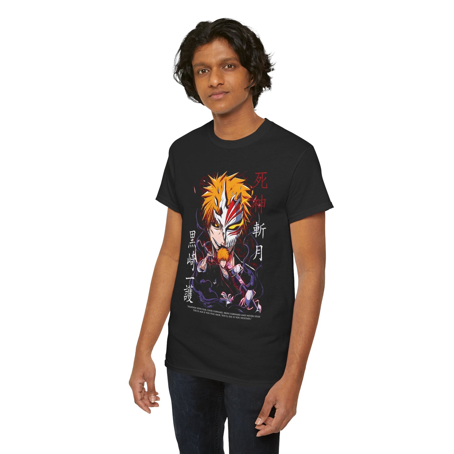 Ichigo TYBW Unisex Heavy Cotton T-Shirt | Bleach Thousand-Year Blood War Anime Streetwear