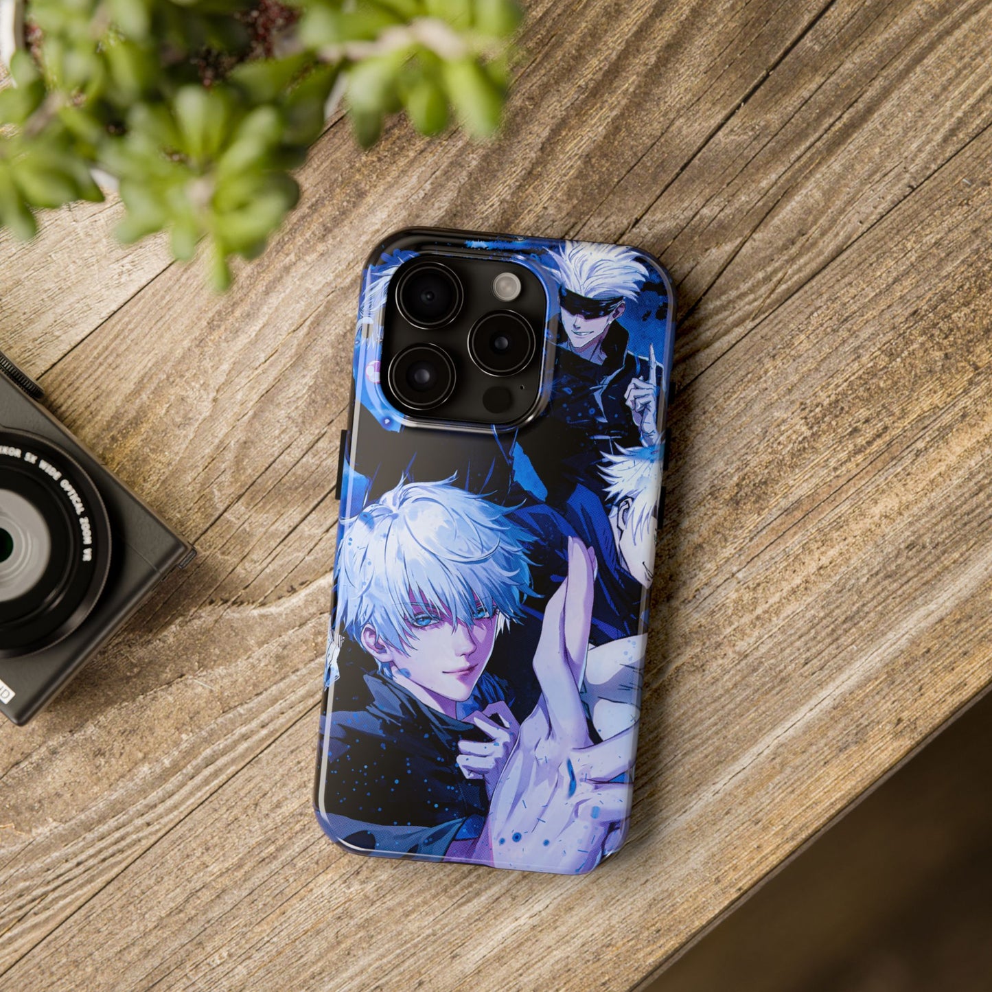 4 Styles of Gojo Phone Case | Anime-Inspired Protective Case | Satoru Gojo iPhone & Samsung Cover | Otaku Manga Case