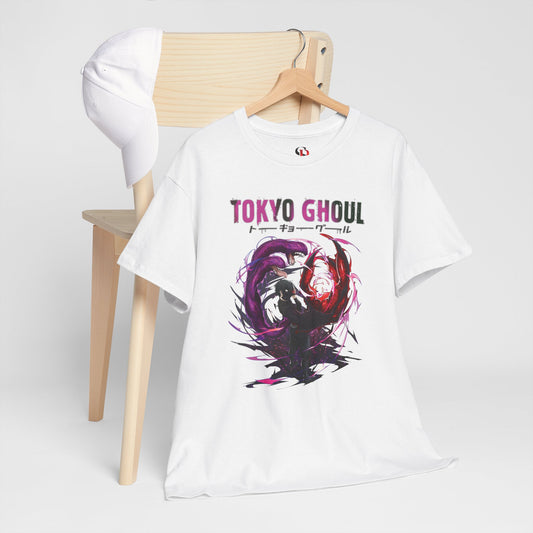 Ken Kaneki Chimera Kagune Unisex Heavy Cotton T-Shirt | Tokyo Ghoul Anime Graphic Tee