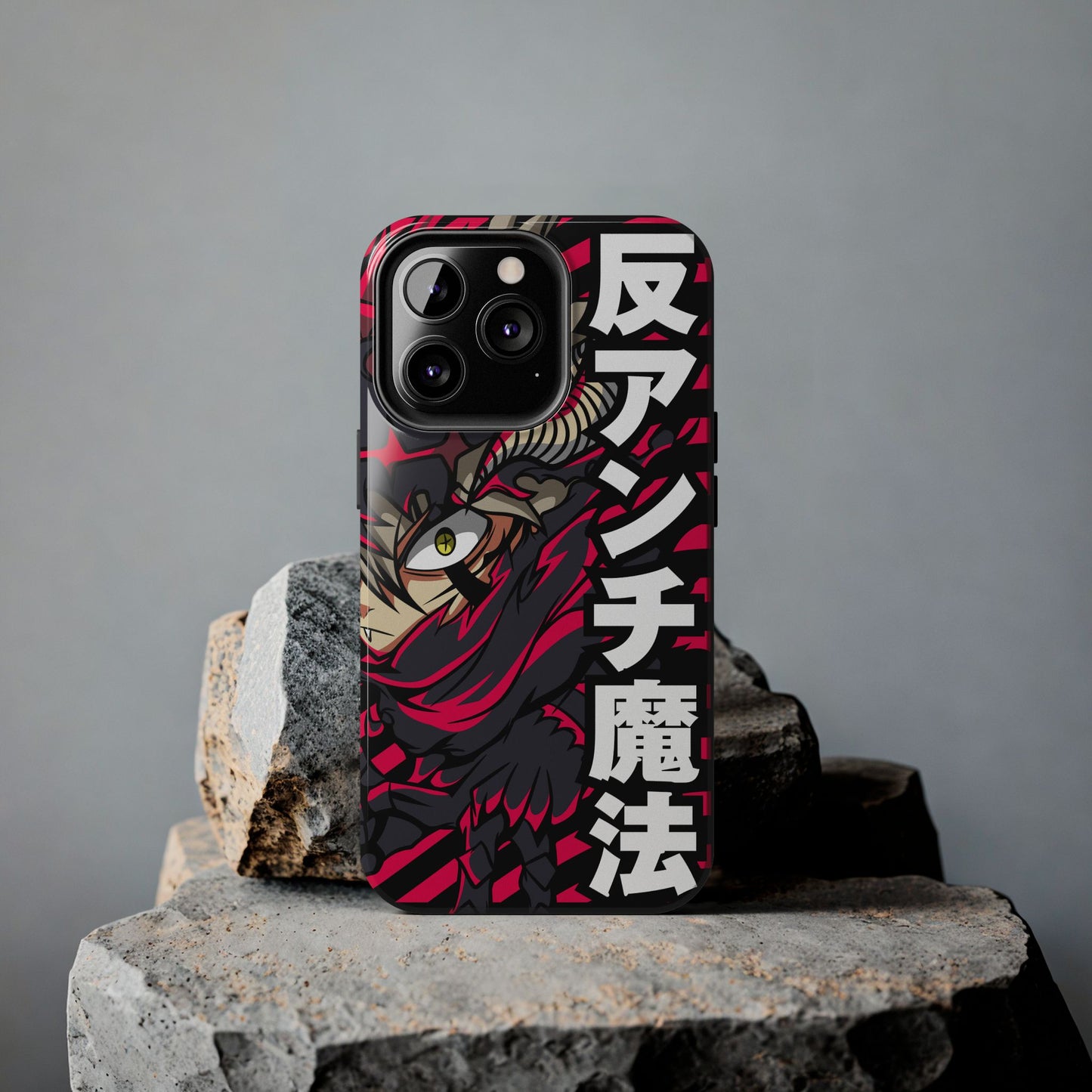 Asta Anti-Magic Double Layered Phone Case | Black Clover-Inspired Protective Anime Case for iPhone & Samsung