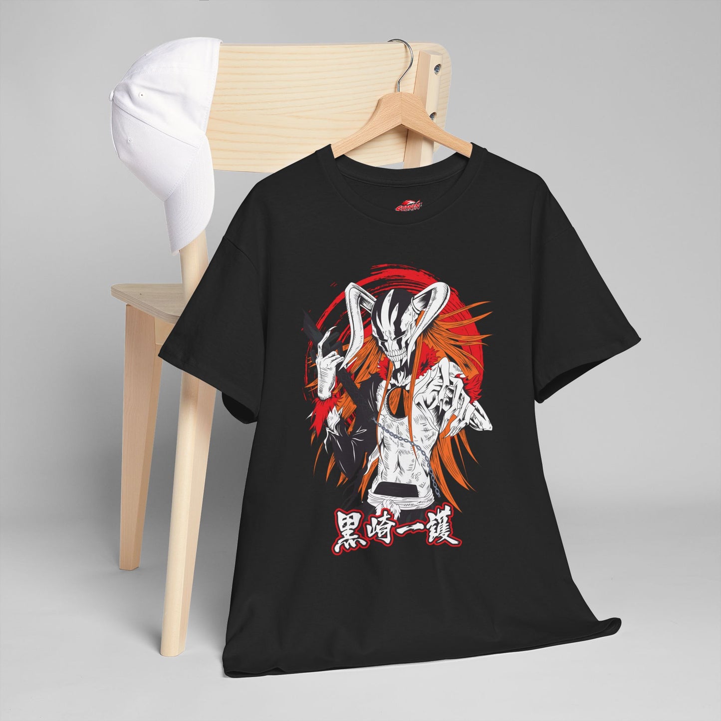 Ichigo Vasto Lorde Unisex Heavy Cotton T-Shirt | Anime-Inspired Streetwear Tee