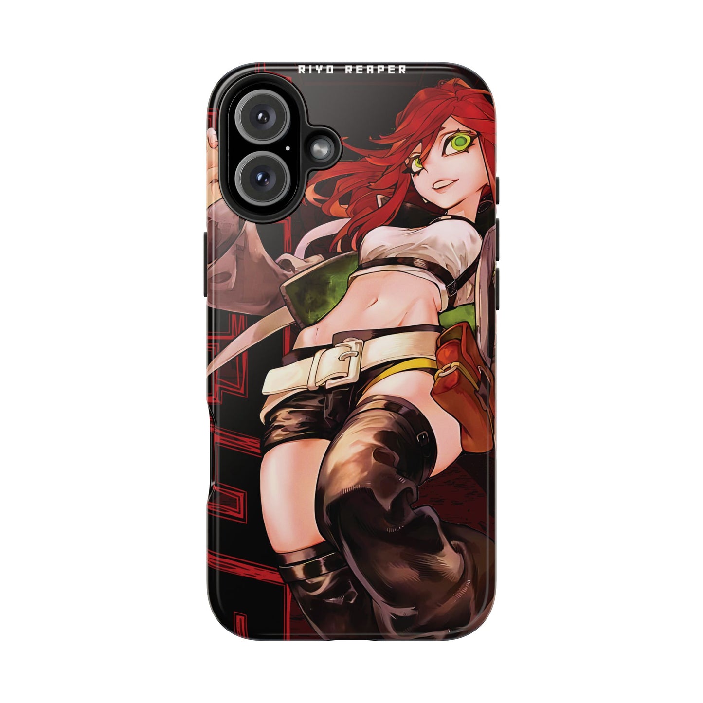Riyo Reaper Personalizable Double Layered Phone Case | Anime-Inspired Protective Case