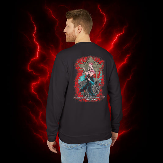 Malevolent Shrine Adidas Unisex Fleece Crewneck Sweatshirt