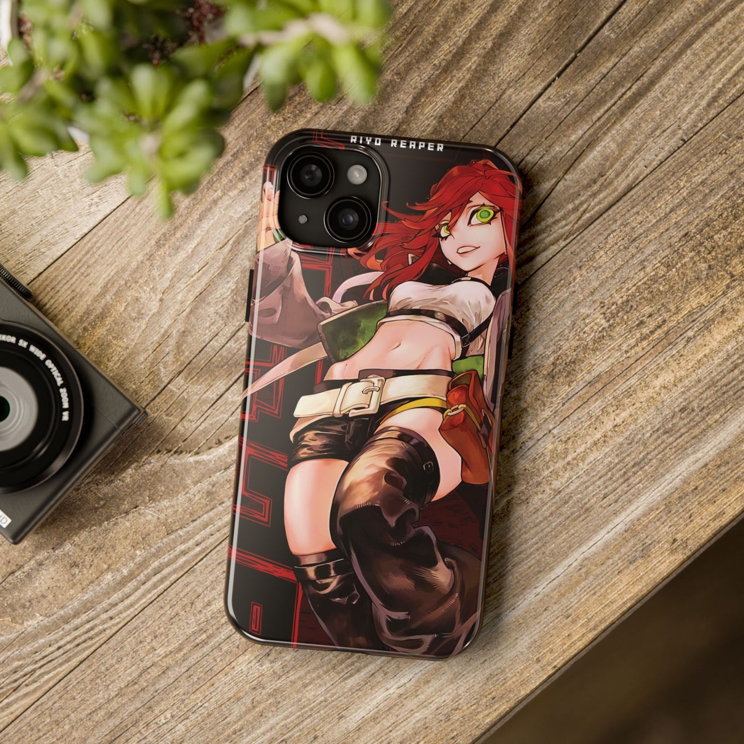 Riyo Reaper Personalizable Double Layered Phone Case | Anime-Inspired Protective Case