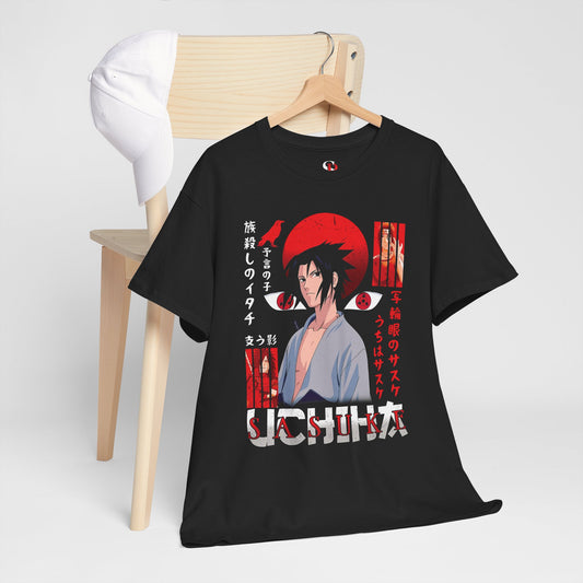 Sasuke Uchiha Unisex Heavy Cotton T-Shirt