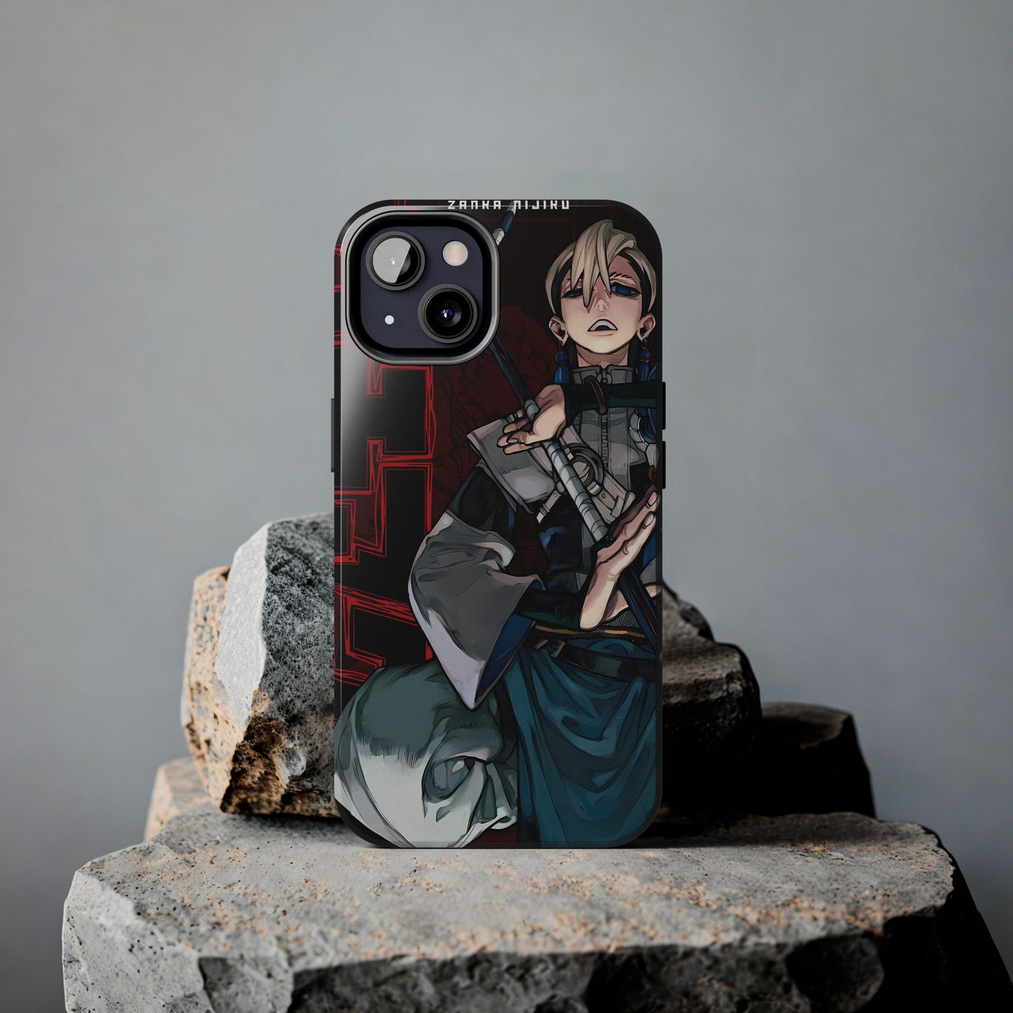 Zanka Nijiku Personalizable Double Layered Phone Case | Anime-Inspired Protective Case for IPhone & Samsung