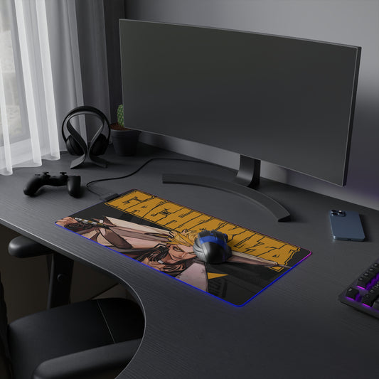 Enjin II LED Gaming Mouse Pad | Anime-Inspired Desk Mat