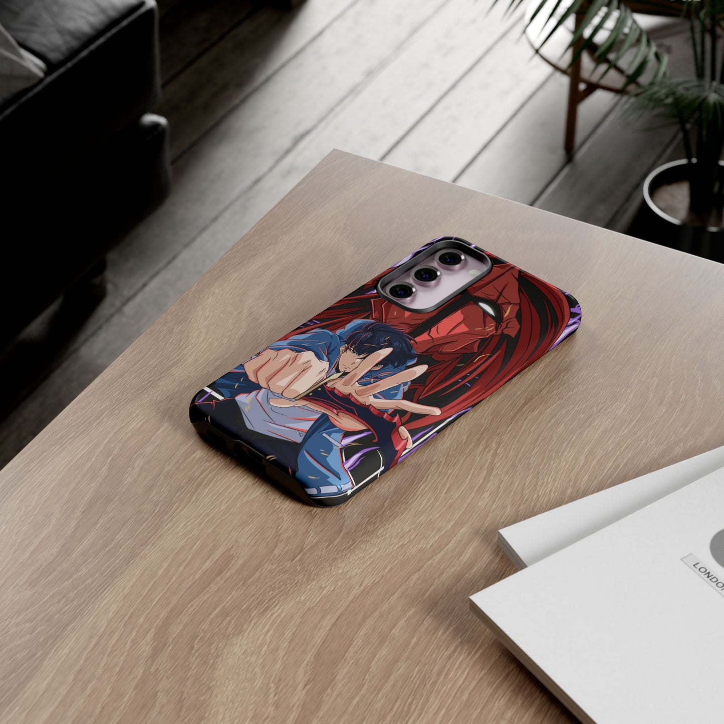 Sung Jin-Woo Igris’ Command Double Layered Phone Case | Shadow Army Anime-Inspired Protective Case for iPhone & Samsung