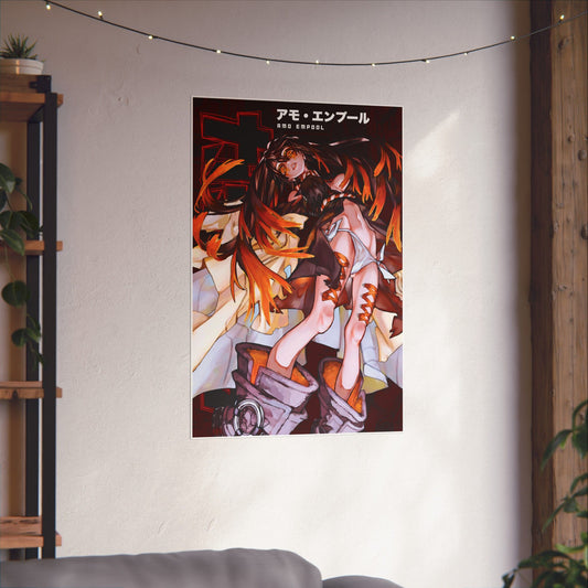 Amo Empool Matte Vertical Poster | Anime-Inspired Wall Art Manga Decor