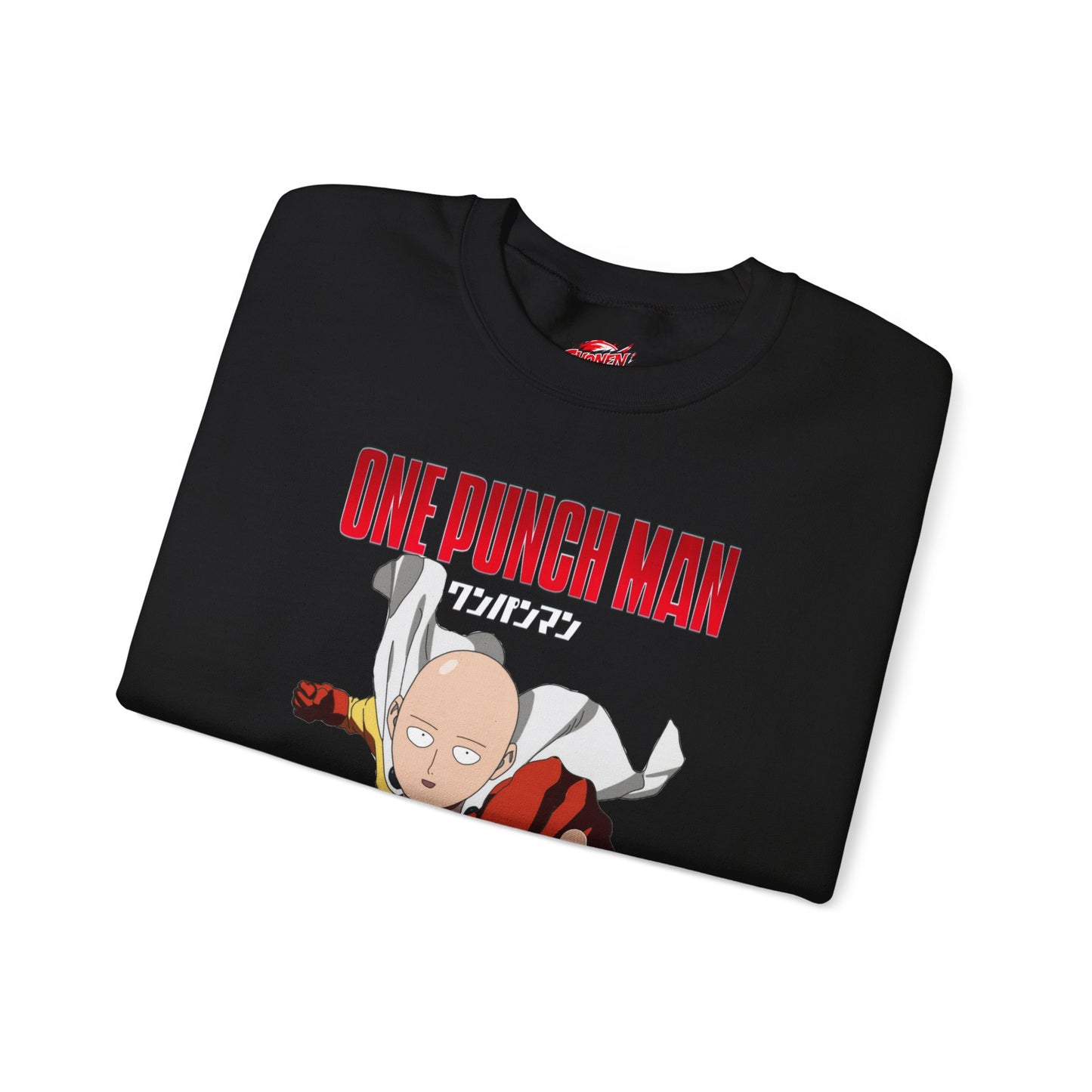 Saitama Anime Crewneck | Unisex Heavy Cotton Anime-Inspired Streetwear Sweatshirt | Manga Graphic Apparel