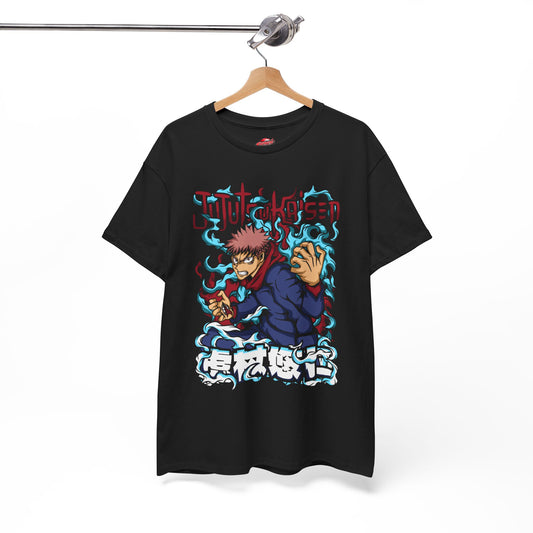 Yuji Itadori Cursed Energy T-Shirt | Anime-Inspired Streetwear Graphic Shirt | Streetwear Tee | Yuji Itadori Graphic Tee