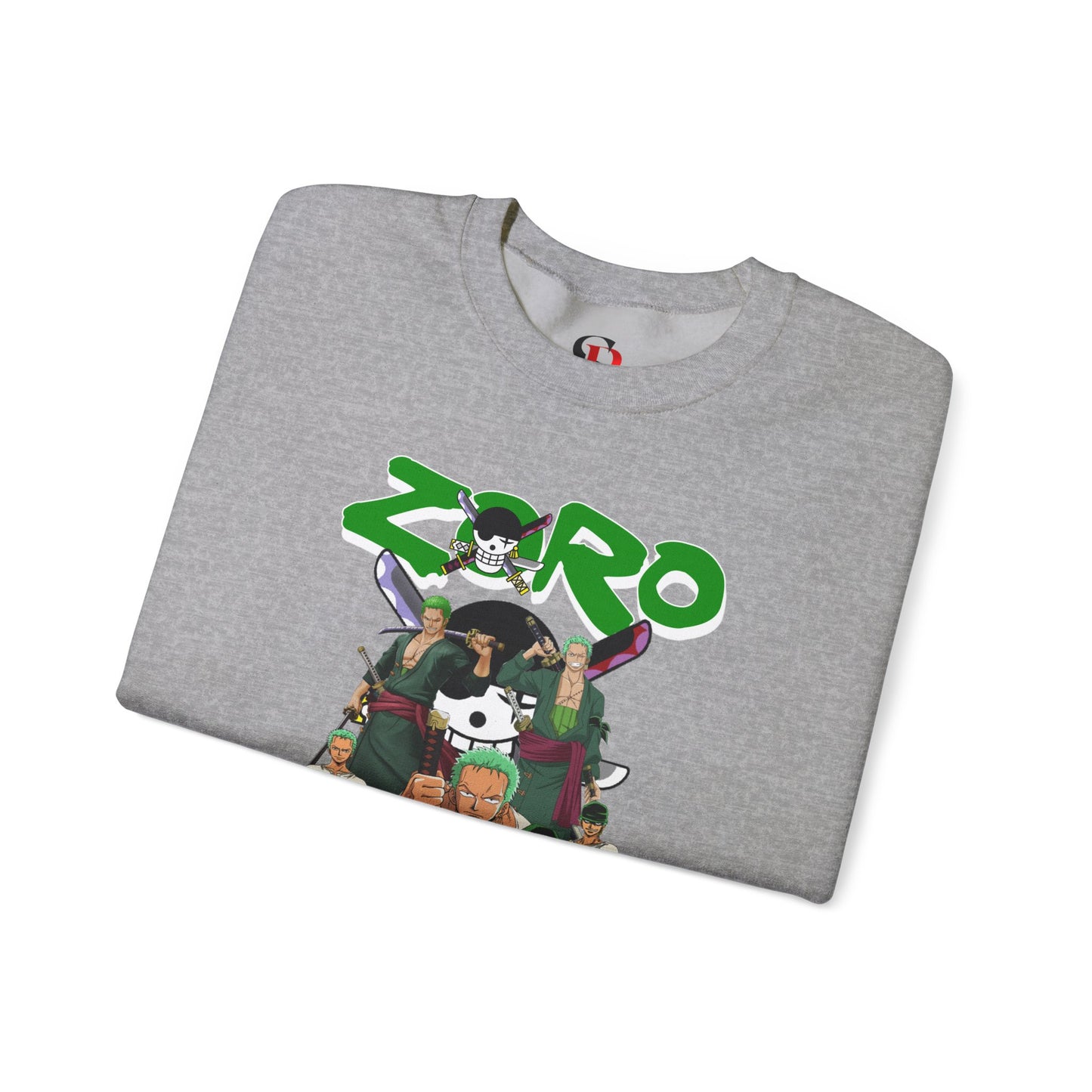 Zoro “King of Swords” Unisex Heavy Crewneck | One Piece Streetwear Sweatshirt