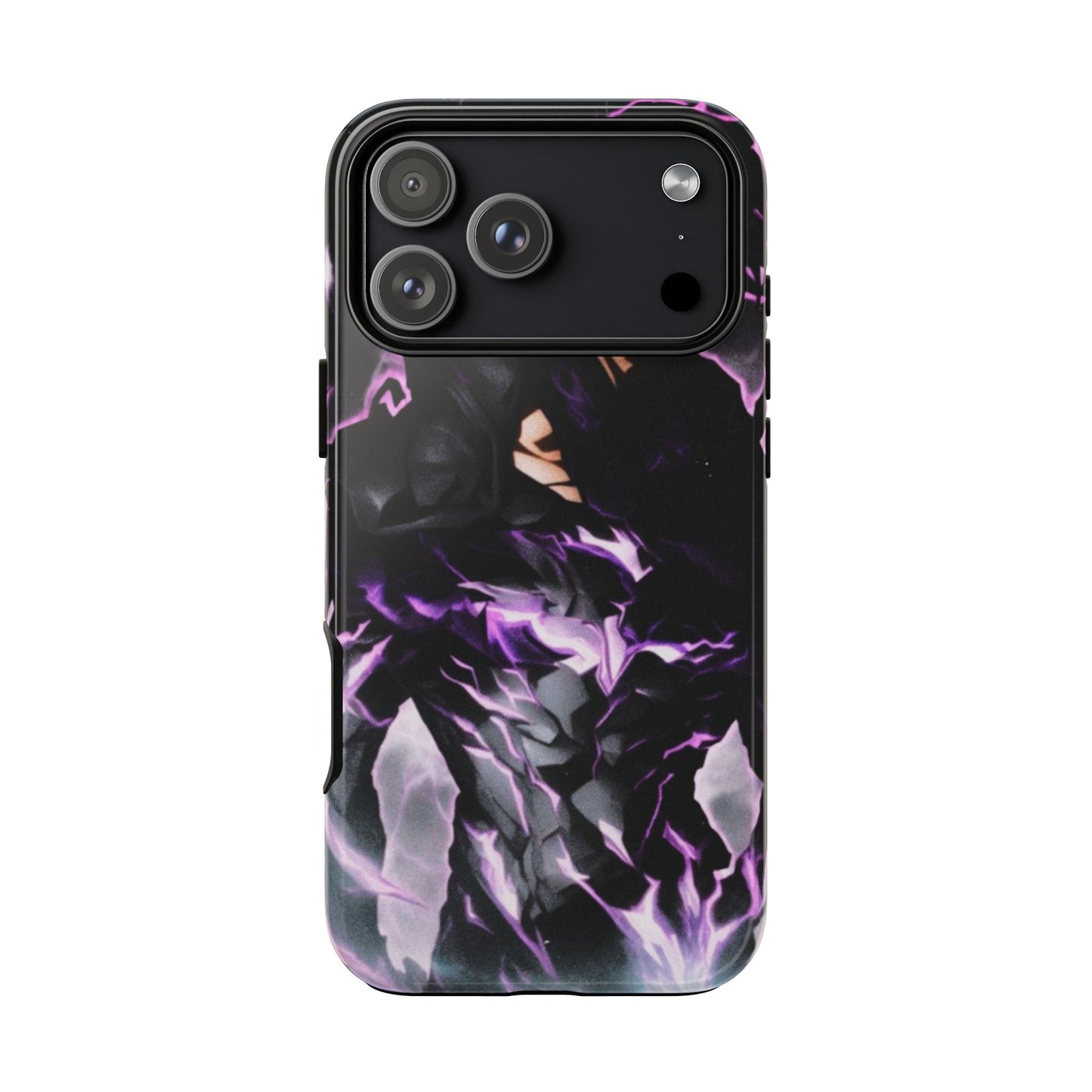 Sung Jin-Woo Shadow Monarch Awakening Double Layered Phone Case | Anime-Insired Protective Case for iPhone & Samsung