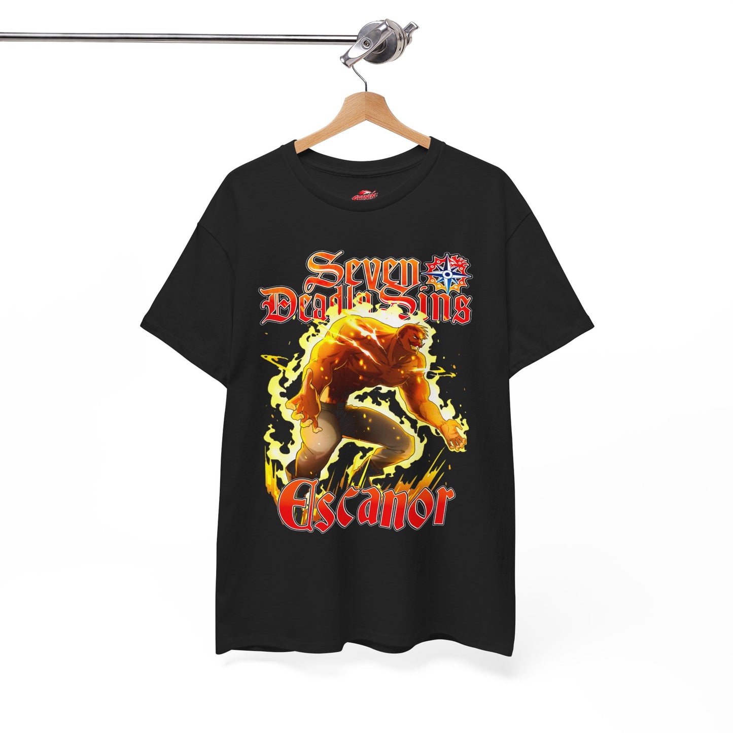 Lion Sin of Pride Escanor Unisex Heavy Cotton T-Shirt | Anime-Inspired Graphic Streetwear Tee