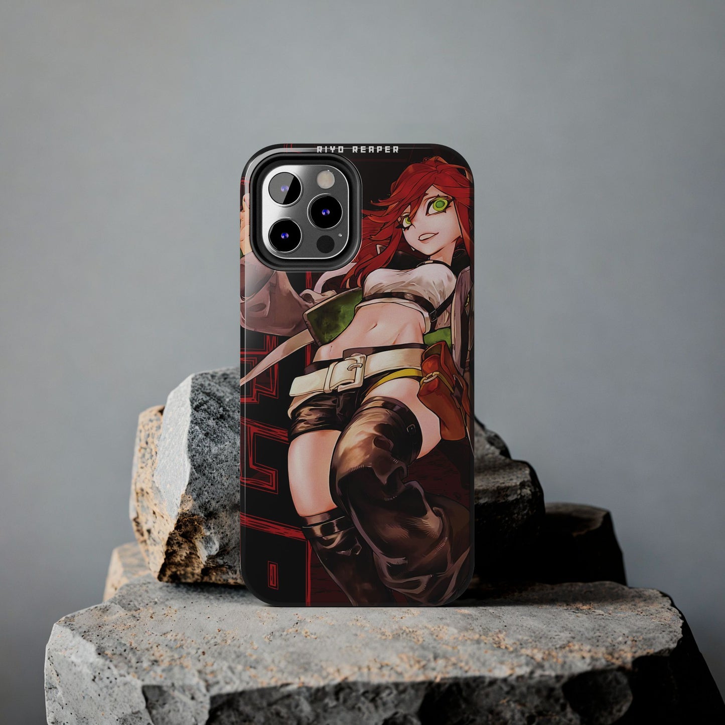 Riyo Reaper Personalizable Double Layered Phone Case | Anime-Inspired Protective Case