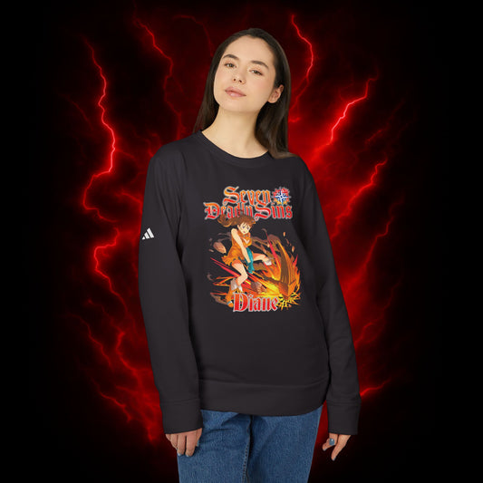 Serpent Son Of Envy Diane Adidas Unisex Fleece Crewneck Sweatshirt