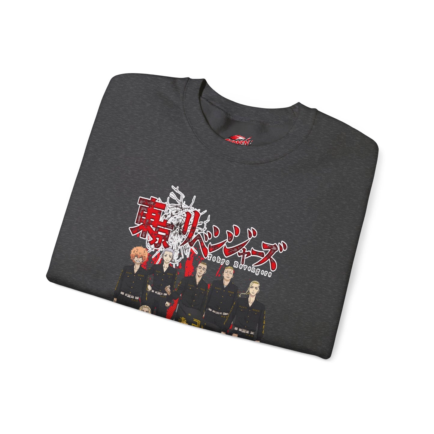 Toman Gang Elites Unisex Heavy Blend Crewneck Sweatshirt | Anime-Inspired Streetwear Graphic Sweater