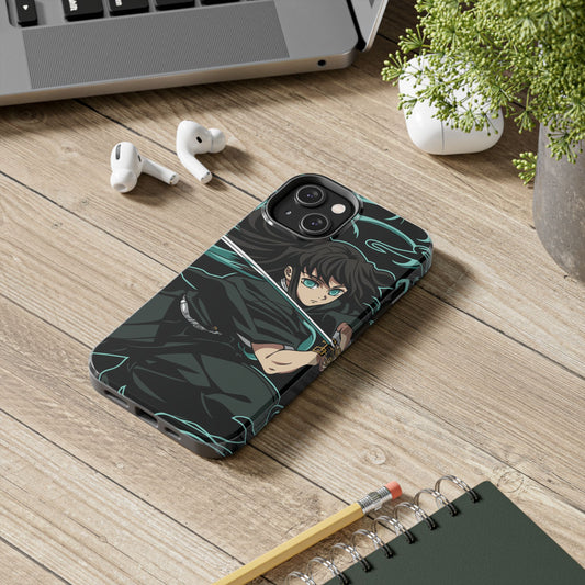 Muichiro Tokito Mist Hashira Phone Case | Demon Slayer Anime Case