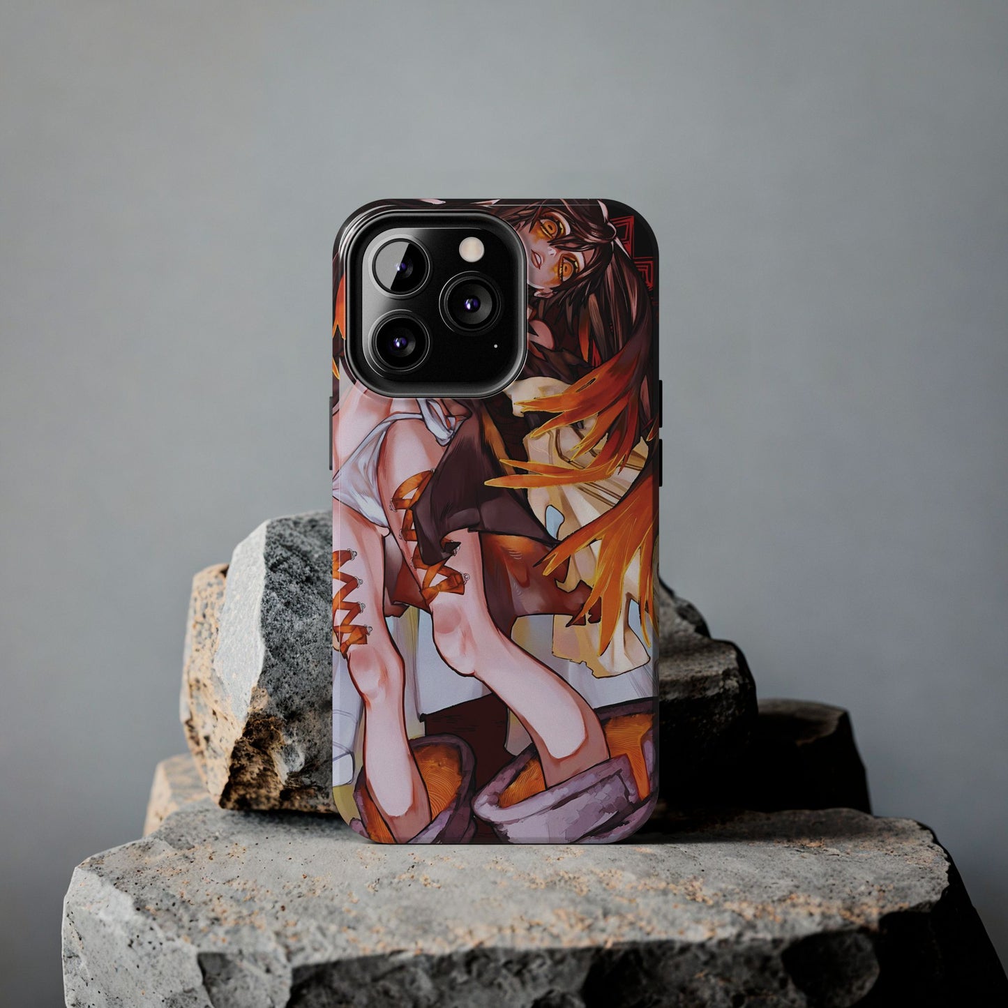 Amo Empool Personalizable Double Layered Phone Case | Anime-Inspired Protective Case for IPhone & Samsung