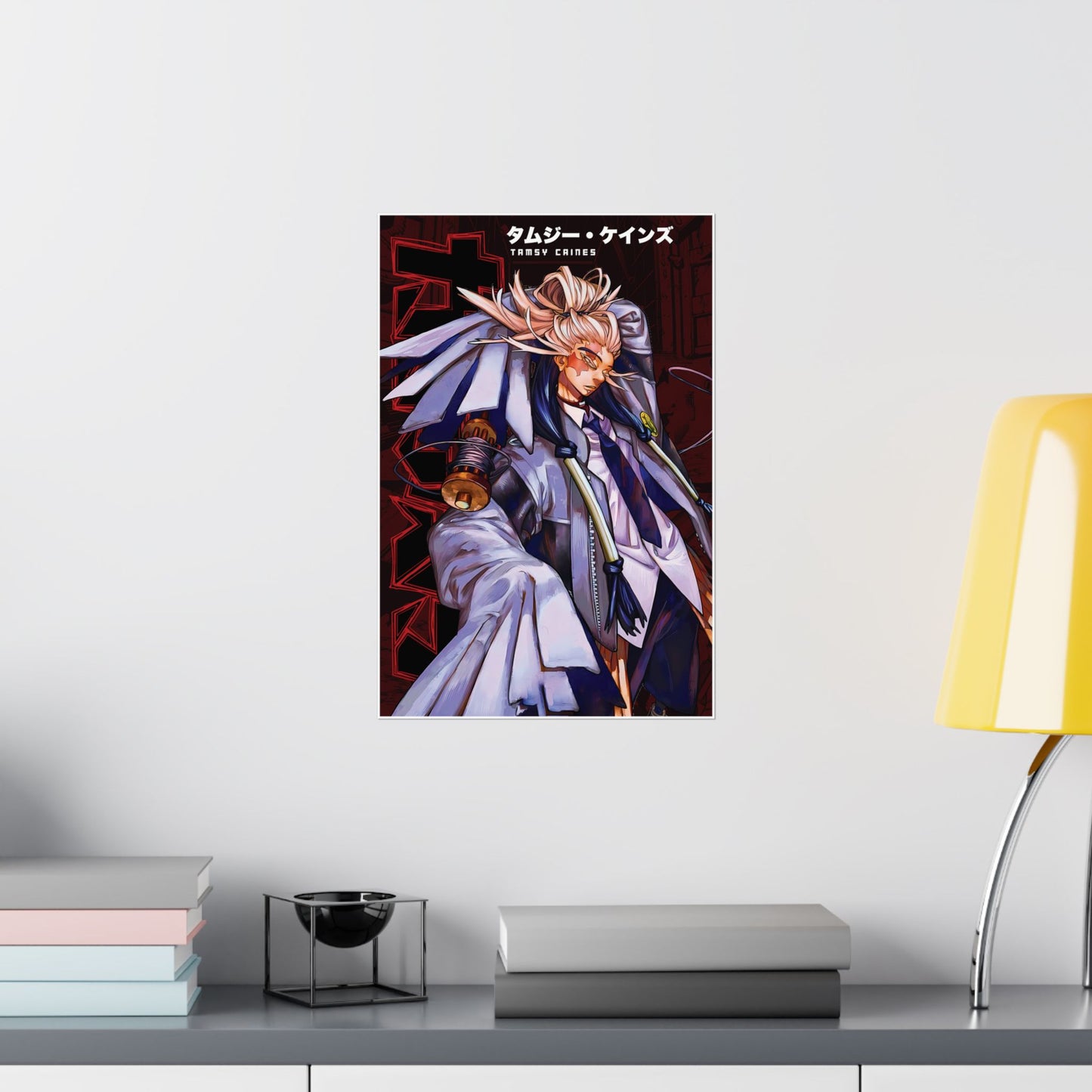 Tamsy Caines Matte Vertical Poster | Anime-Inspired Wall Art Manga Decor