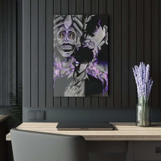 Solo Leveling Shadow Monarch Acrylic Print