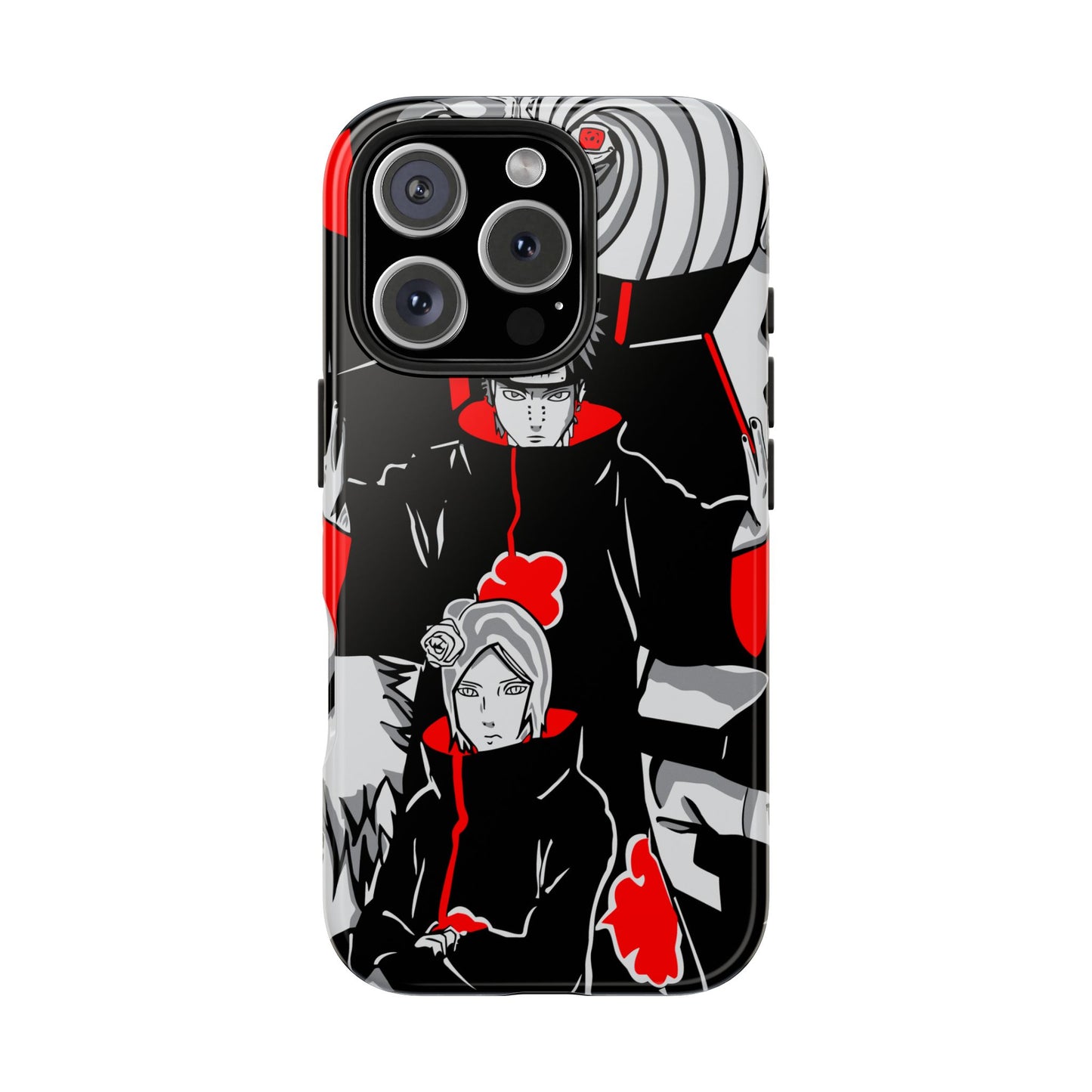 Akatsuki Phone Case | Anime-Inspired Protective Case | Double Layered iPhone & Samsung Cover | Otaku Manga Case