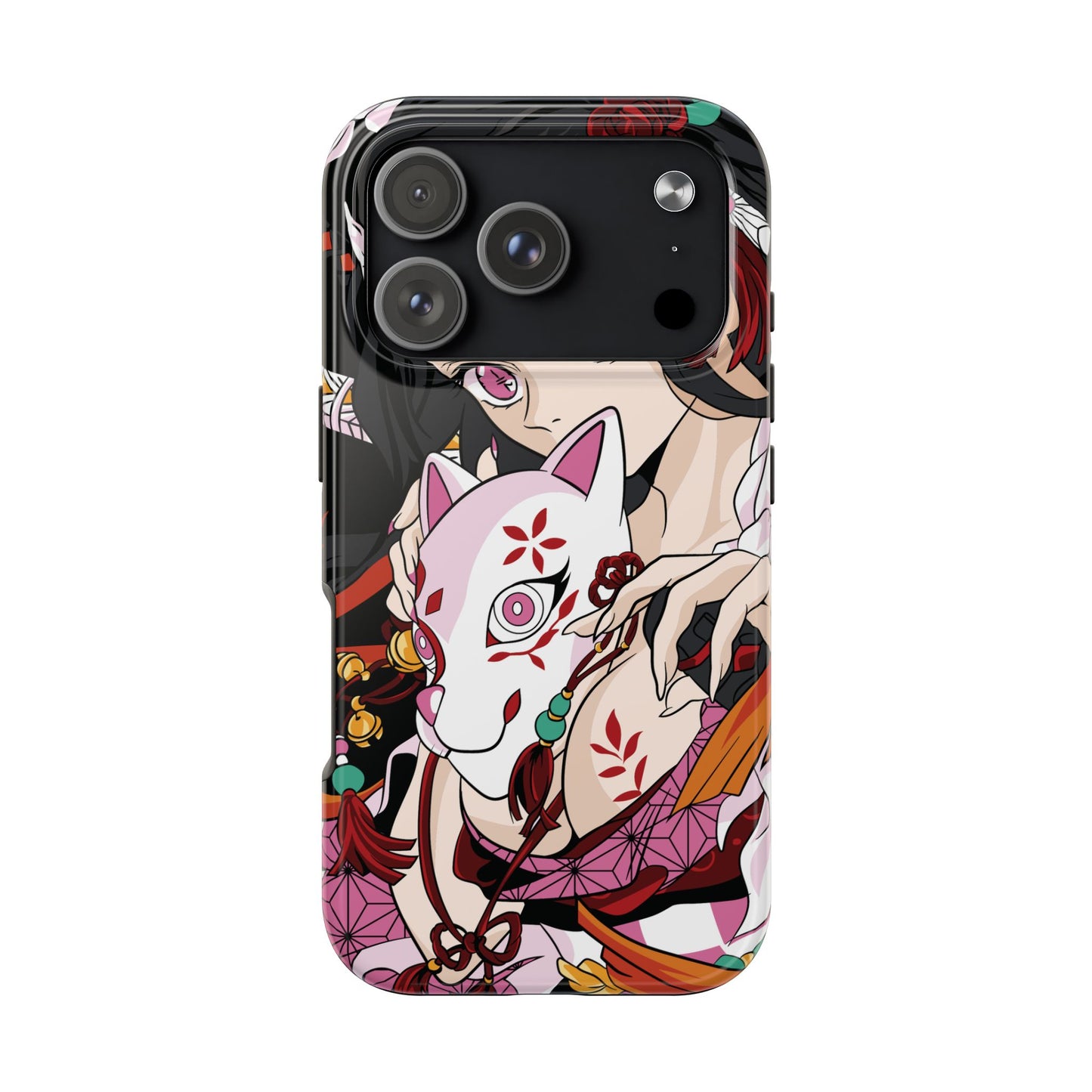 Demon Nezuko Anime Phone Case | Anime-Inspired Protective Cover | Double Layer Otaku Case