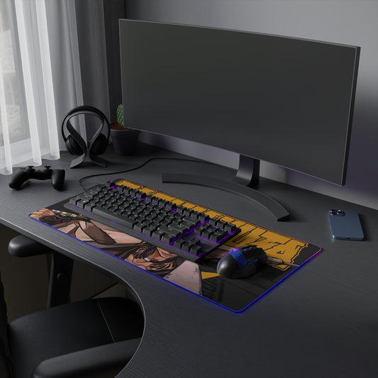 Enjin II LED Gaming Mouse Pad | Anime-Inspired Desk Mat