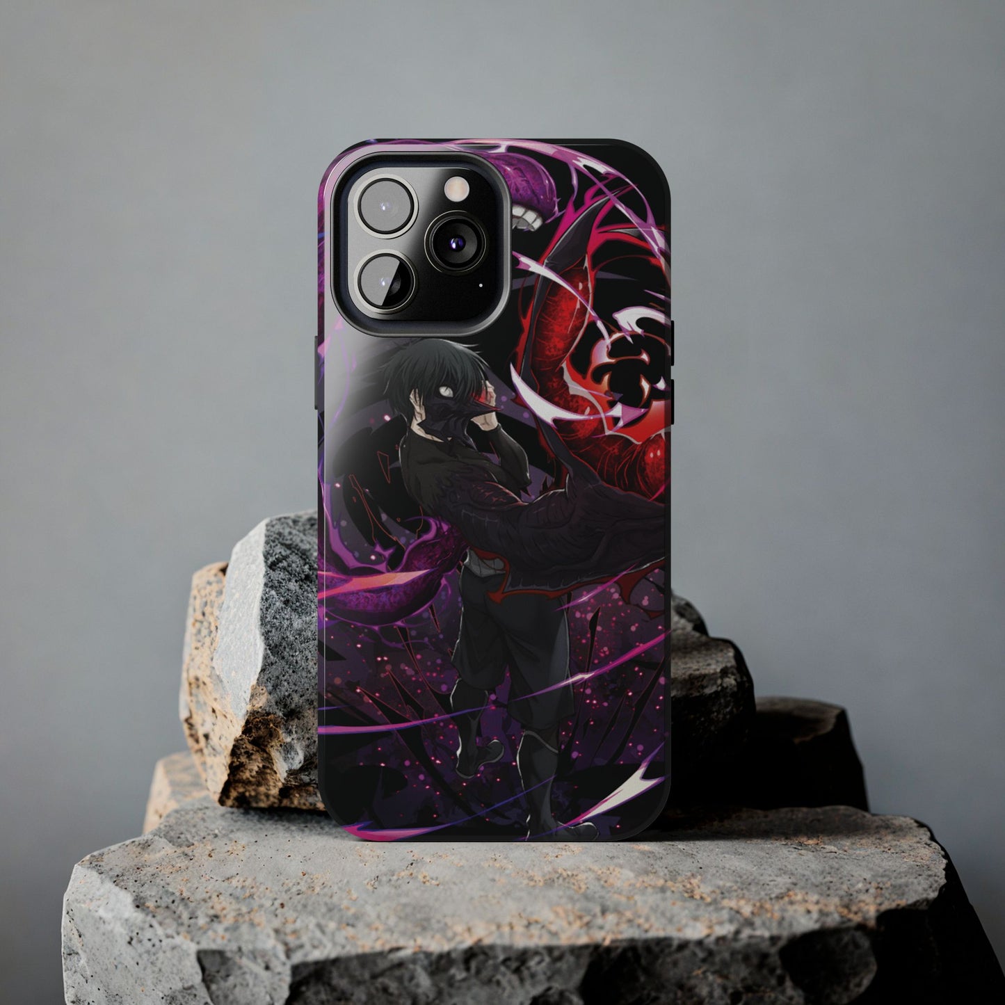 Ken Kaneki Chimera Kagune Double Layered Phone Case | Anime-Inspired Protective Case | Dark Otaku Phone Case for iPhone & Samsung