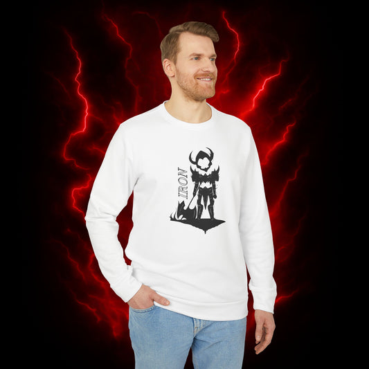 Elite Knight Iron Adidas Unisex Fleece Crewneck Sweatshirt