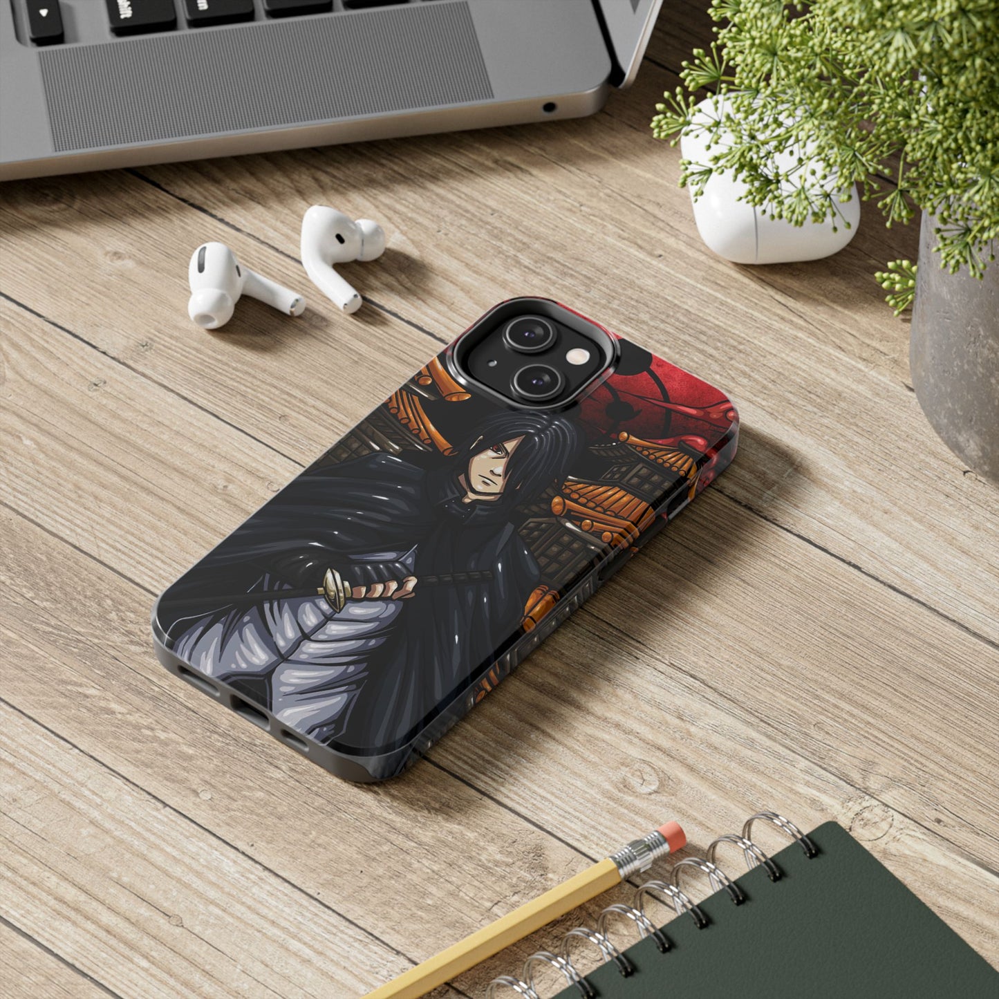 Sasuke Uchiha Infinite Tsukuyomi Phone Case | Anime-Inspired Protective Case | Mangekyo Sharingan Uchiha iPhone & Samsung Cover | Otaku Manga Case