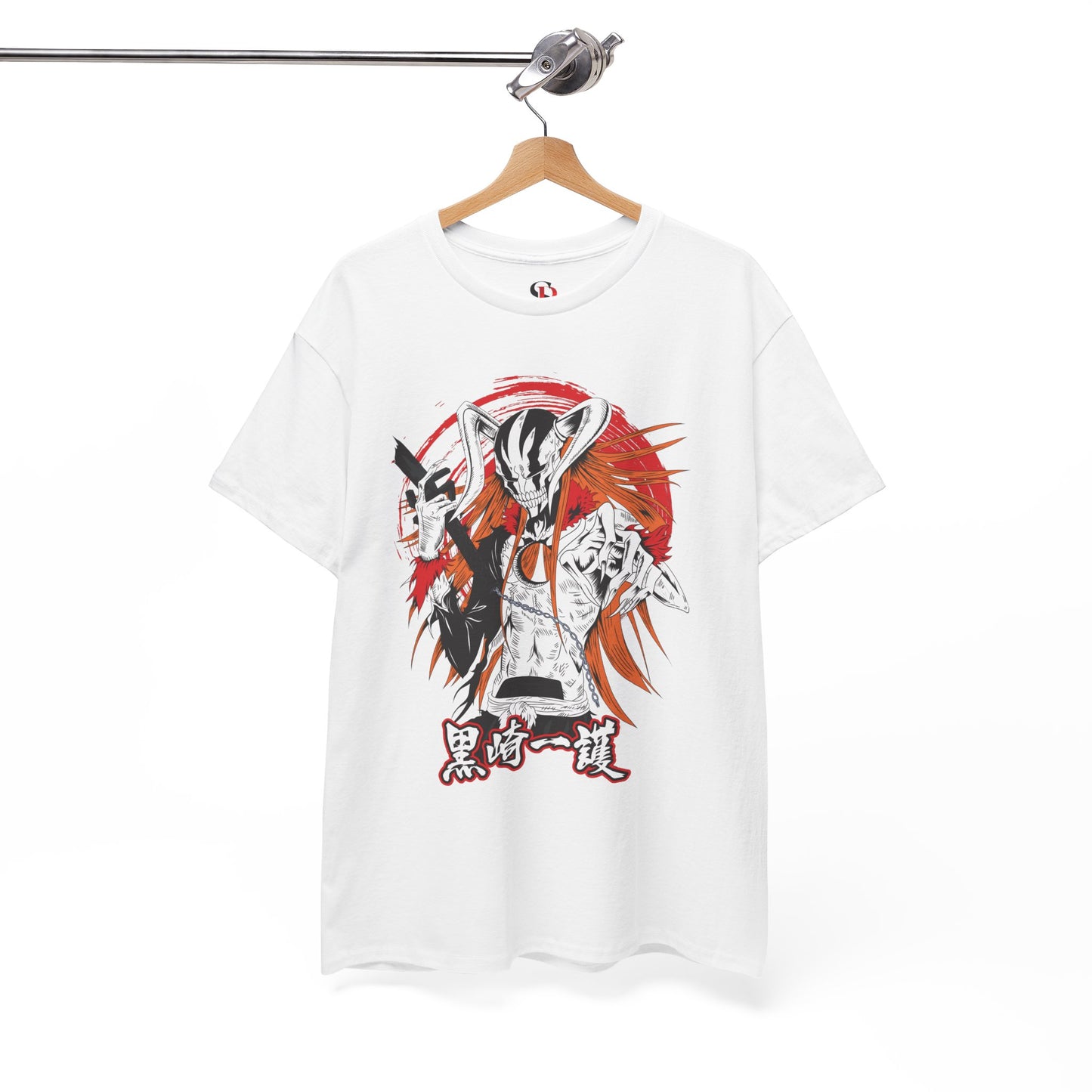 Ichigo Vasto Lorde Unisex Heavy Cotton T-Shirt | Bleach Anime Streetwear Tee